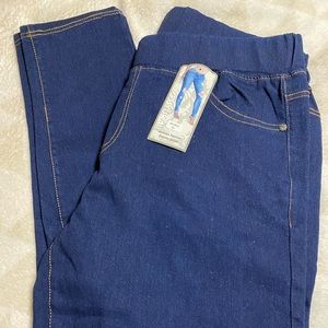 NWT XL dark wash jeggings